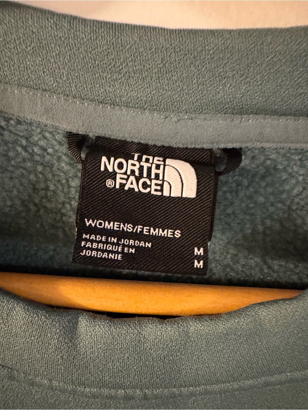 The North Face | W Horizon Performance Fleece Crew | Women's | M | Sage Green - Picture 5 of 6